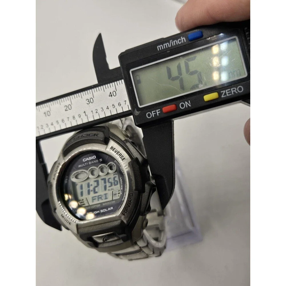 CASIO G-SHOCK GW-810D  MULTI-BAND 5 SOLAR TOUGH STAINLESS MEN'S WATCH. Excl. Con